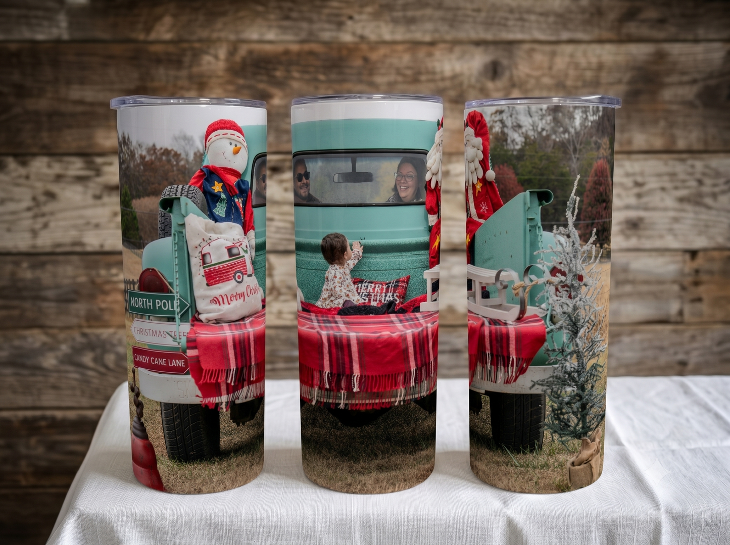 Custom 20oz Skinny Tumbler - Add your own photo or design!