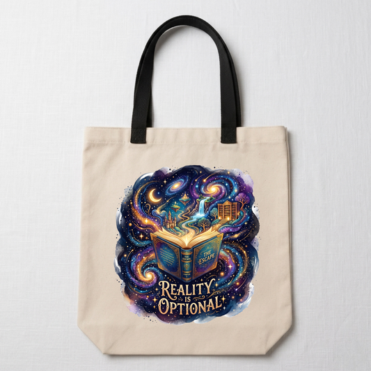 Reality is Optional Tote Bag