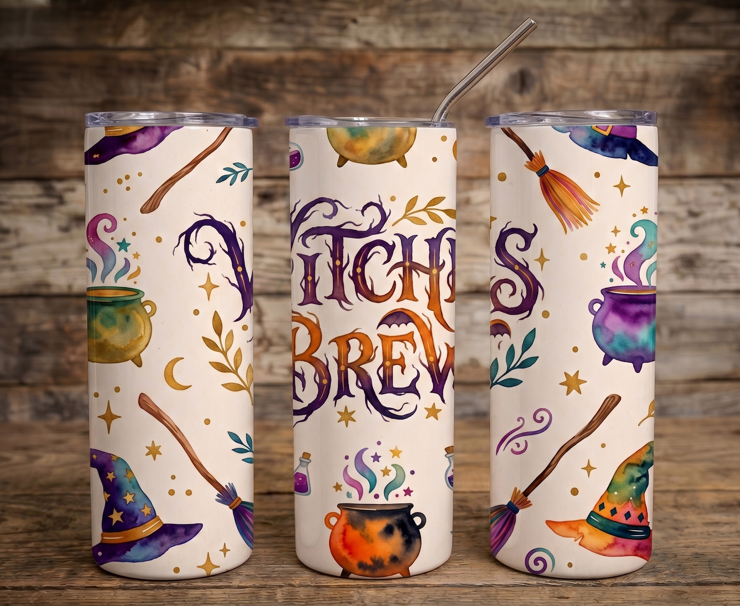 20oz Skinny Tumbler Witches Brew